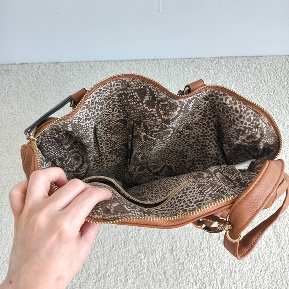 Christian Siriano Tan Leather Medium Women's Tote Bag - Picture 5 of 15